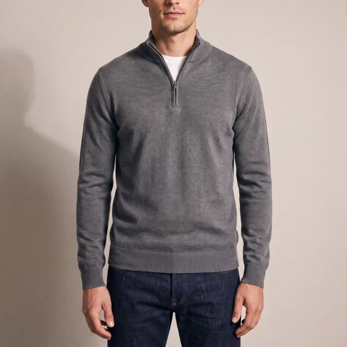 Hugo Zip-Up Sweater | Opulence