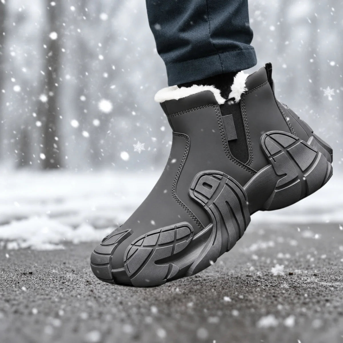 Snowridge ThermalBoots – Men’s Fleece-Lined Chelsea Boots