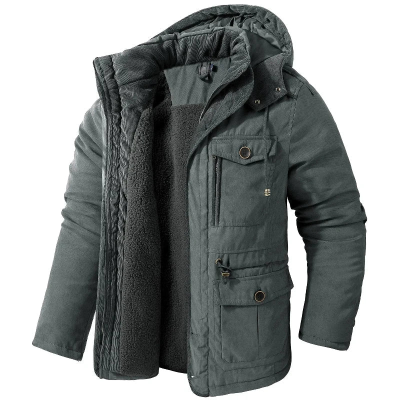 Men’s Fleece-Lined Hooded Winter Parka – Northdale