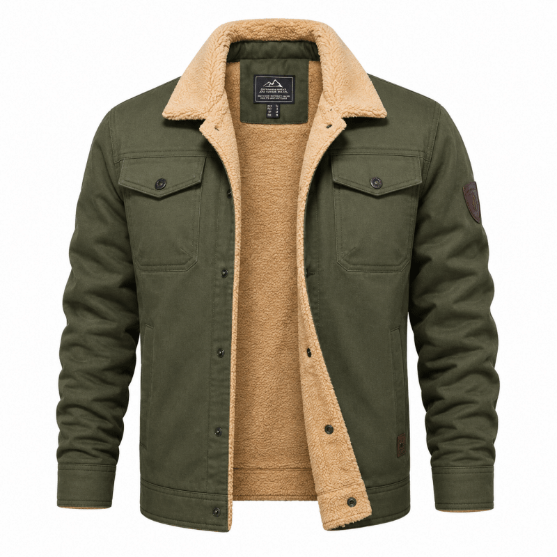 Men’s Borg-Lined Trucker Jacket