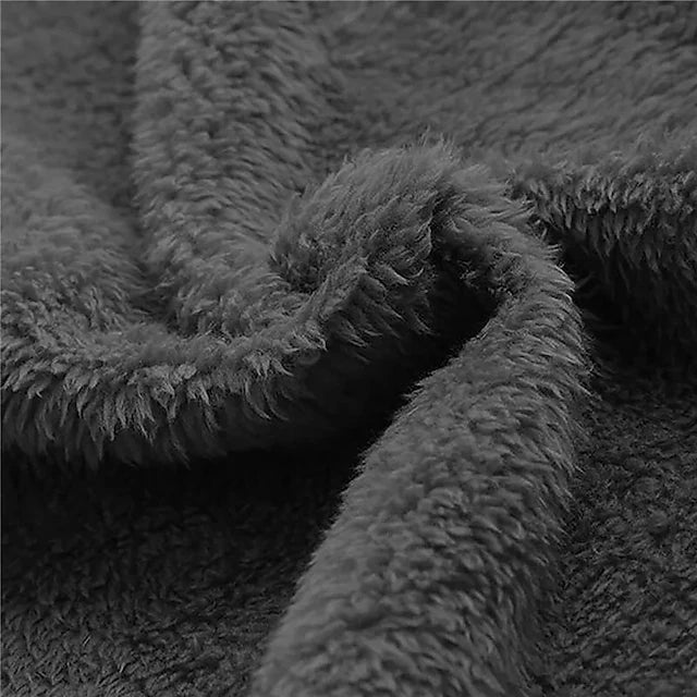 Men’s Fleece-Lined Hooded Jacket