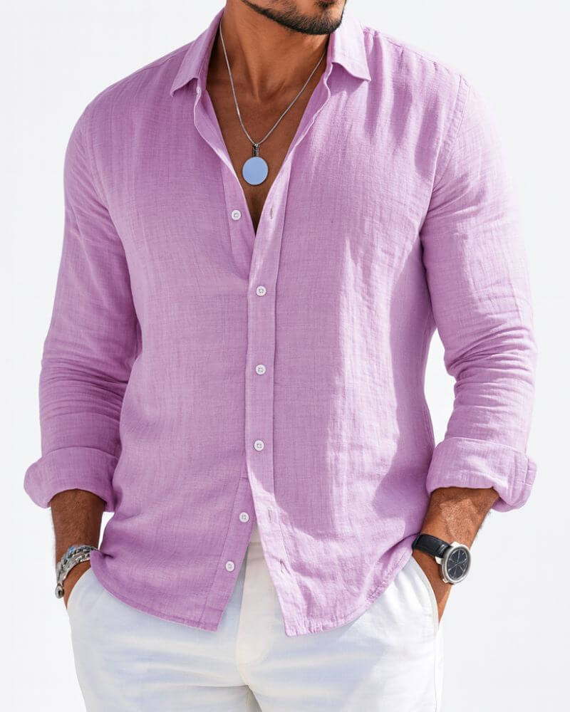 Théo - Chemise élégance naturelle - OPLX - Atelier Opulence
