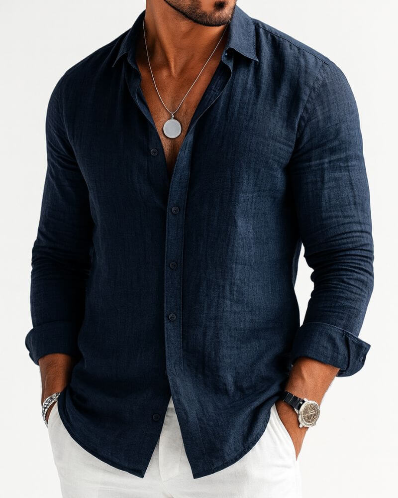 Théo - Chemise élégance naturelle - OPLX - Atelier Opulence