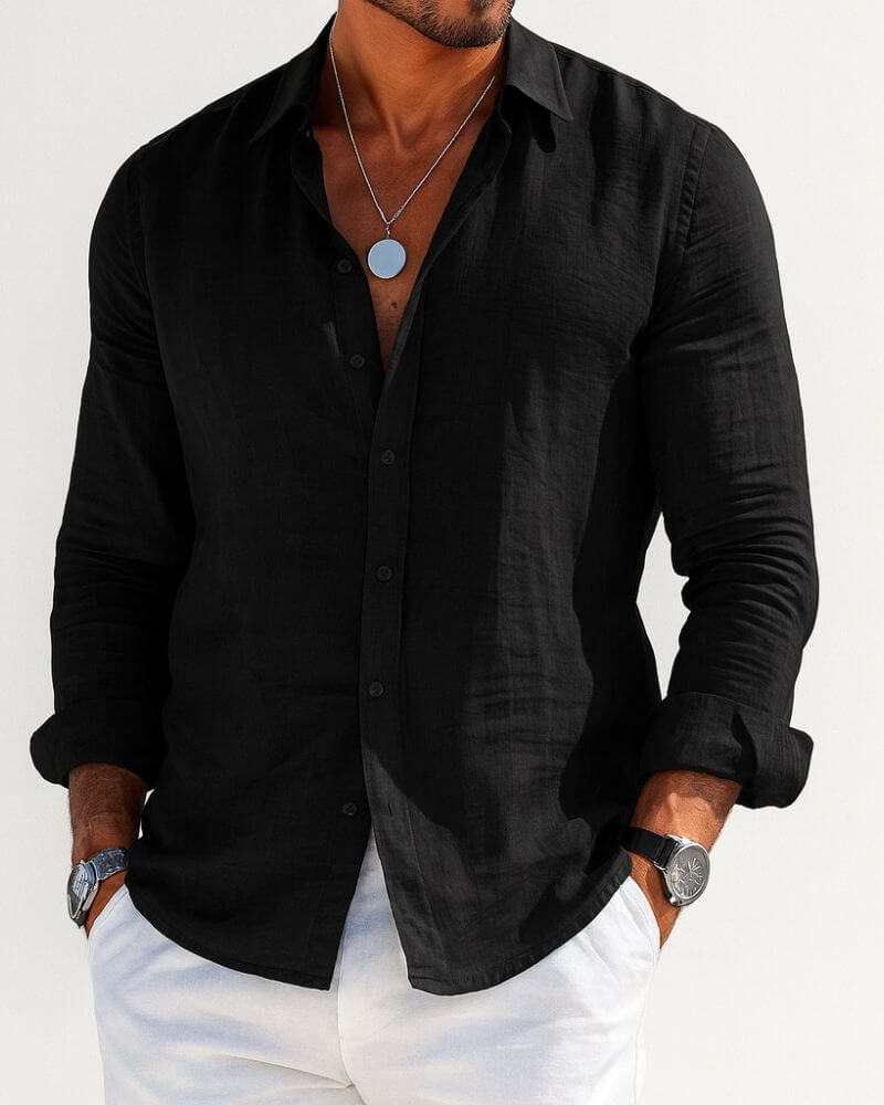 Théo - Chemise élégance naturelle - OPLX - Atelier Opulence