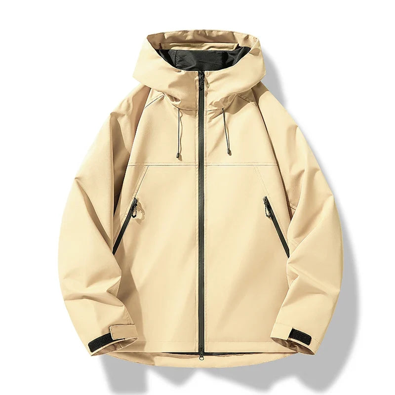 Men’s Hooded Zip-Up Jacket with Zipped Pockets – Westbrook
