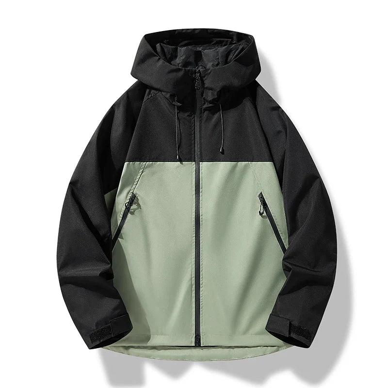 Men’s Hooded Zip-Up Jacket with Zipped Pockets – Westbrook