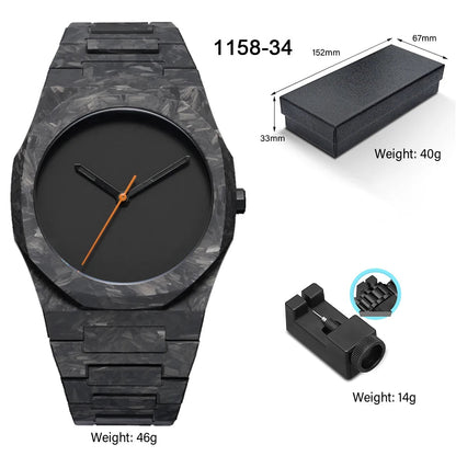 Nero® – Montre Carbone Forgé Homme