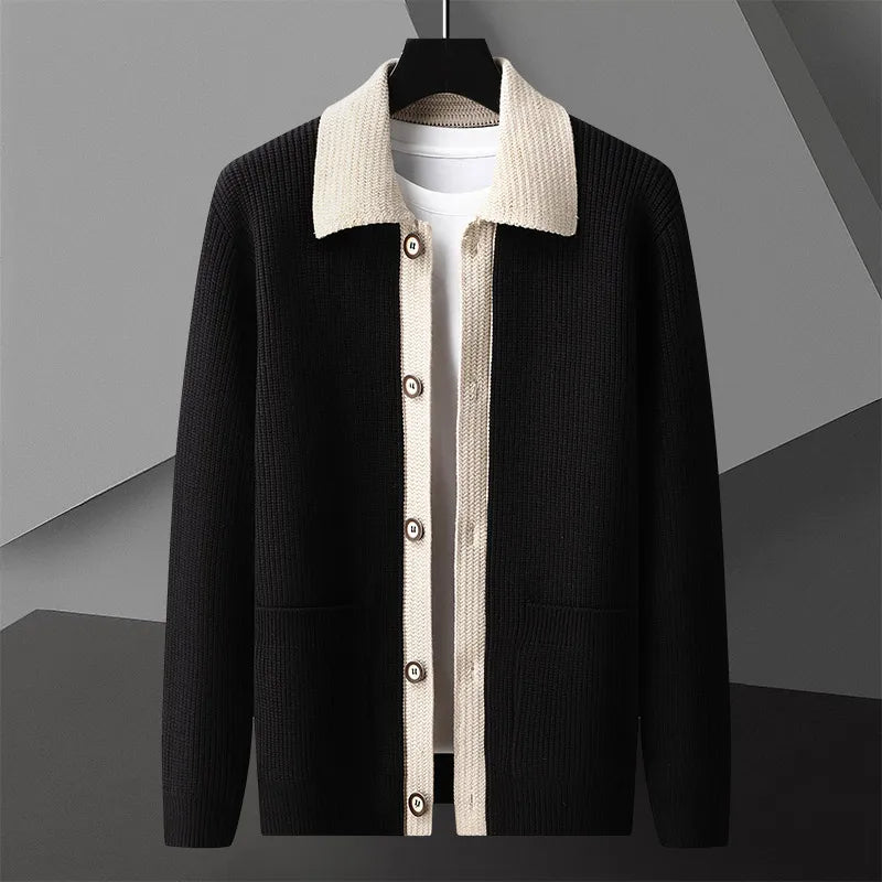 The Matteo Contrast Cardigan