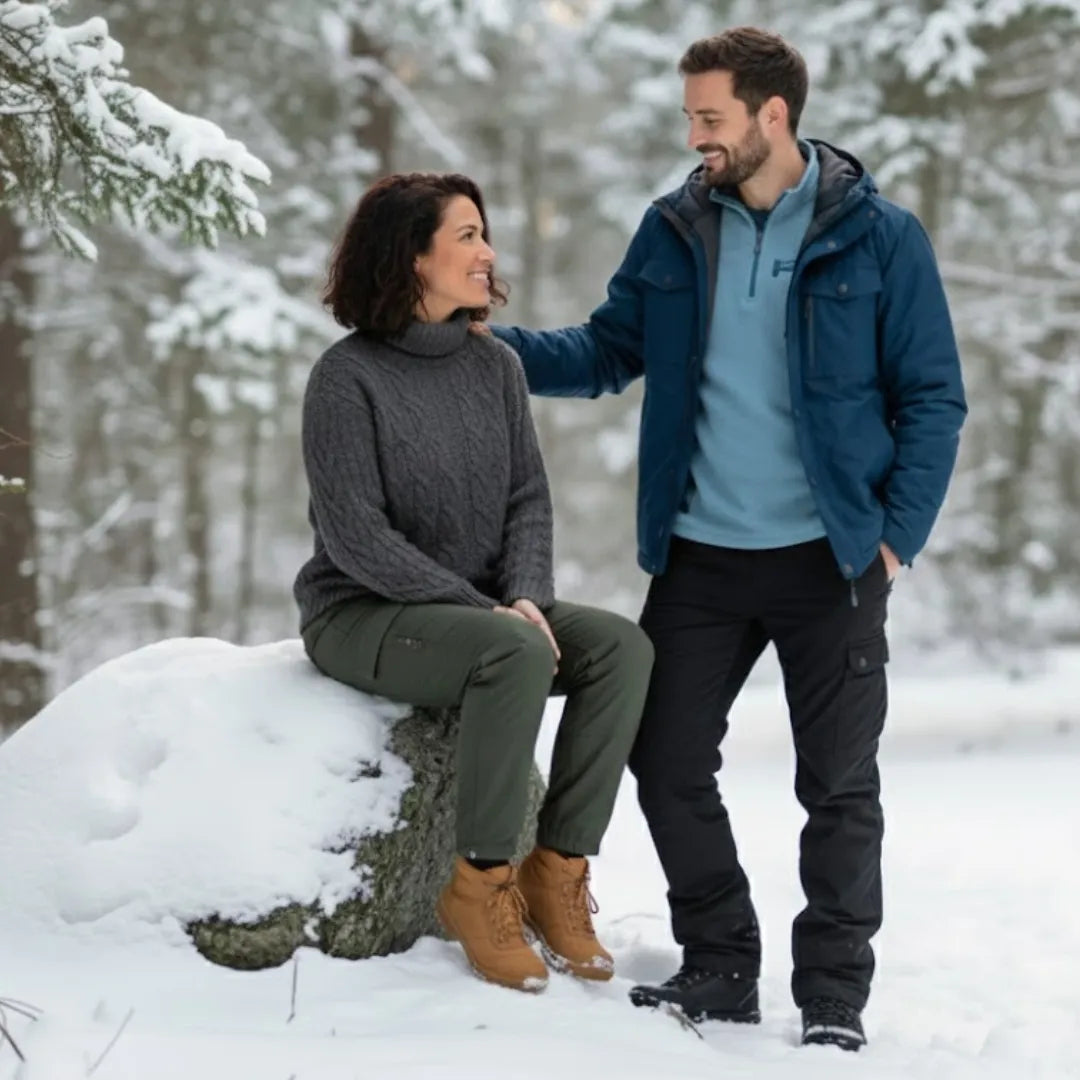 TerreChaud™ | Chaussures d'Hiver Minimalistes