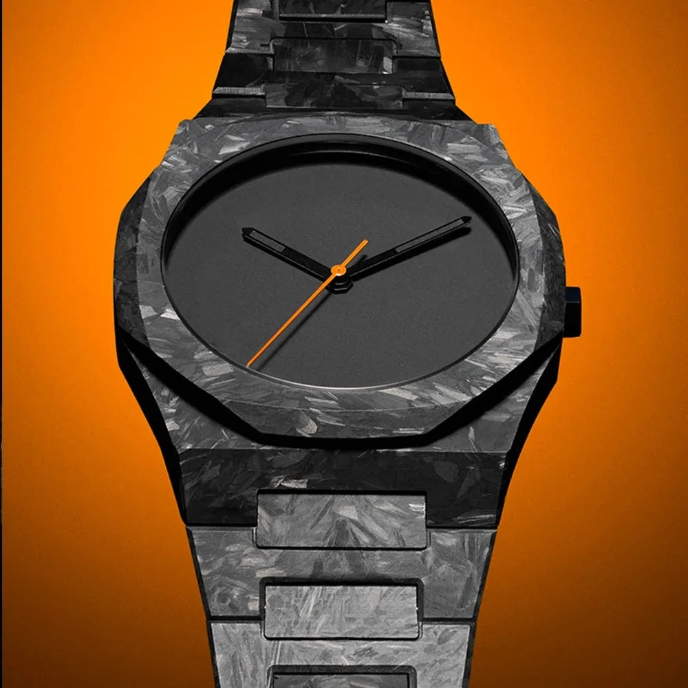 Nero® – Montre Carbone Forgé Homme