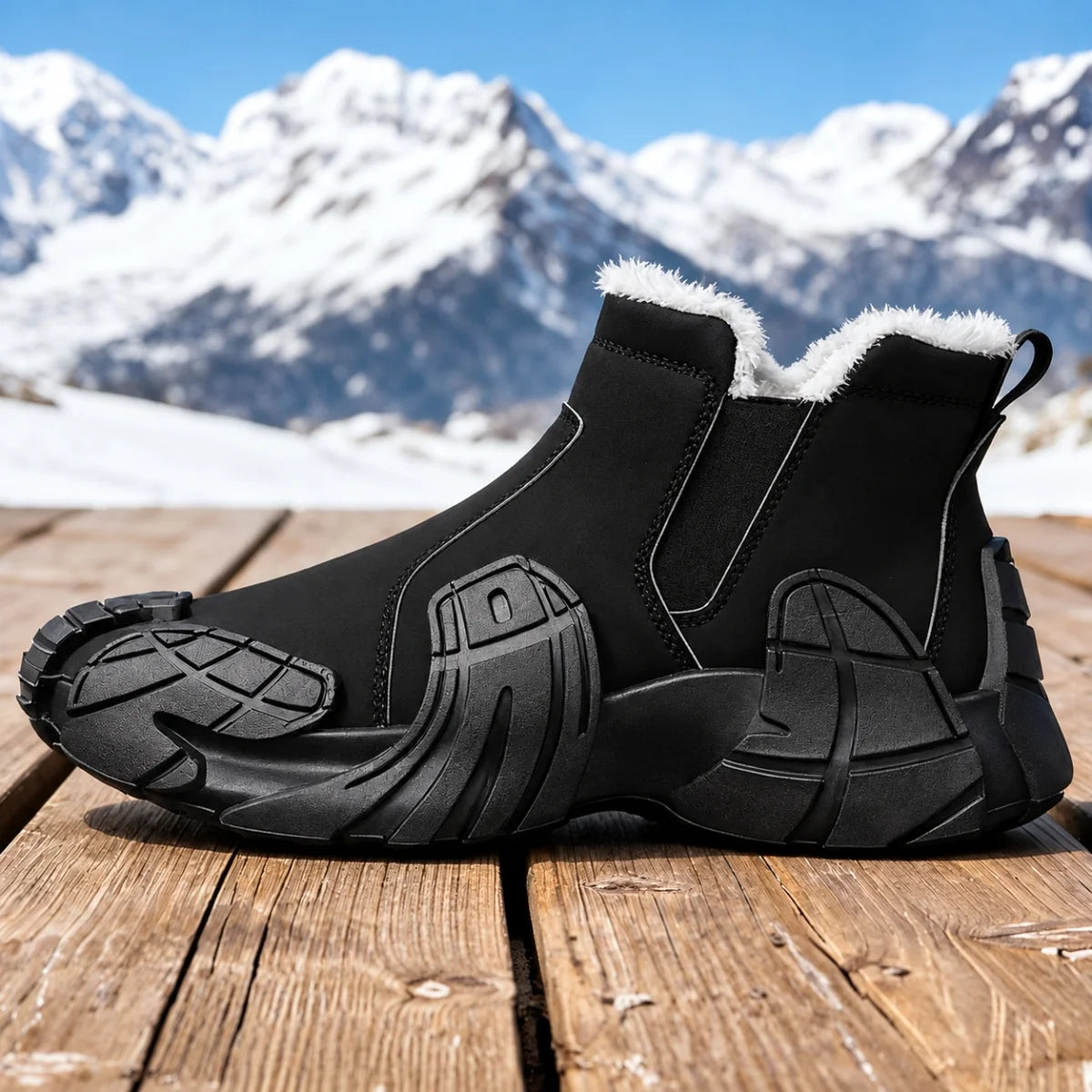 Snowridge ThermalBoots – Men’s Fleece-Lined Chelsea Boots