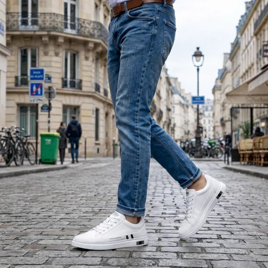 Évolis™ – Baskets pour Homme au Style Plat