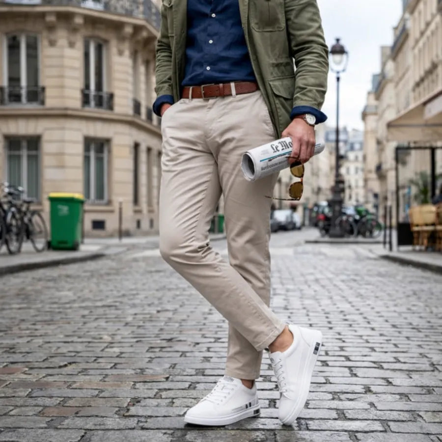 Évolis™ – Baskets pour Homme au Style Plat