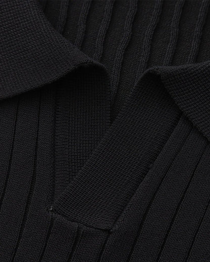 Albin – Polo côtelé en maille premium - OPLX - Atelier Opulence