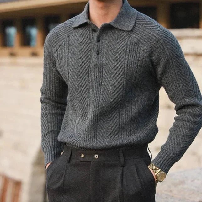 Andreas Vela - Knitted Polo - OPLX - Atelier Opulence