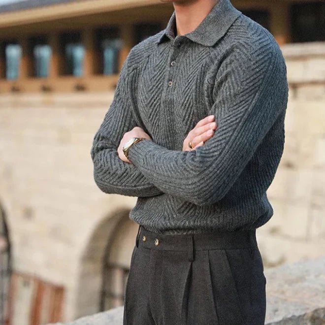 Andreas Vela - Knitted Polo - OPLX - Atelier Opulence