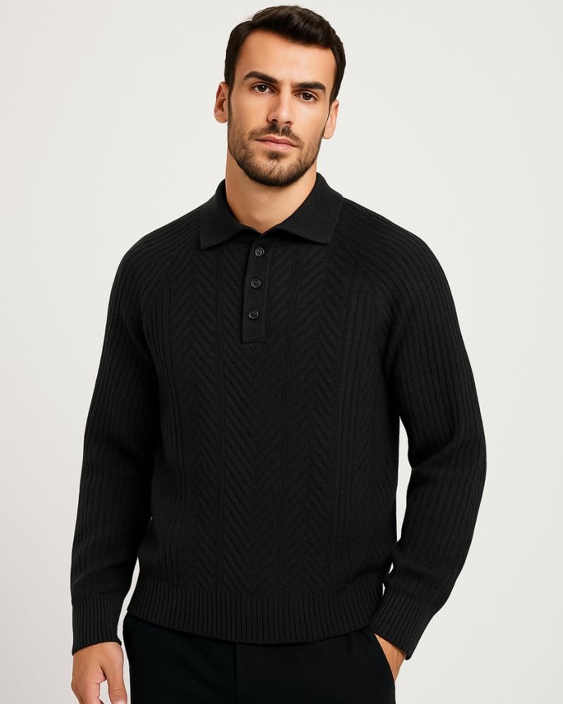 Andreas Vela - Knitted Polo - OPLX - Atelier Opulence