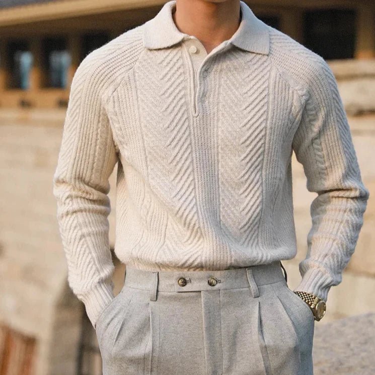 Andreas Vela - Knitted Polo - OPLX - Atelier Opulence