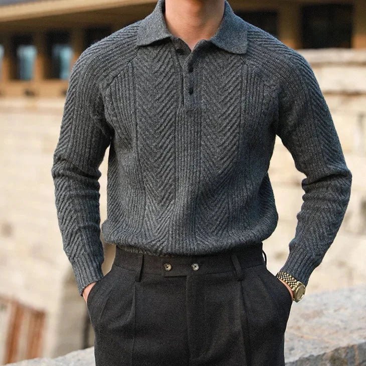 Andreas Vela - Knitted Polo - OPLX - Atelier Opulence