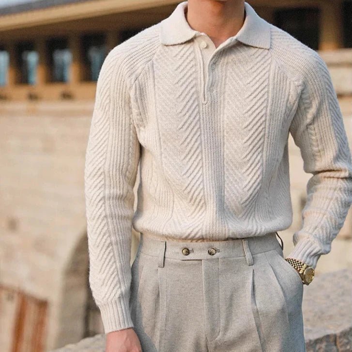 Andreas Vela - Knitted Polo - OPLX - Atelier Opulence