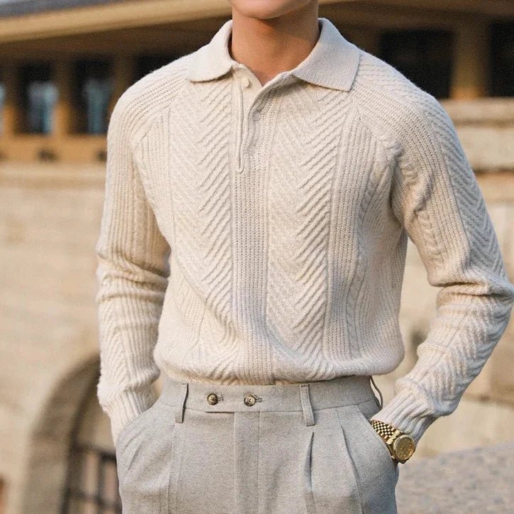 Andreas Vela - Knitted Polo - OPLX - Atelier Opulence