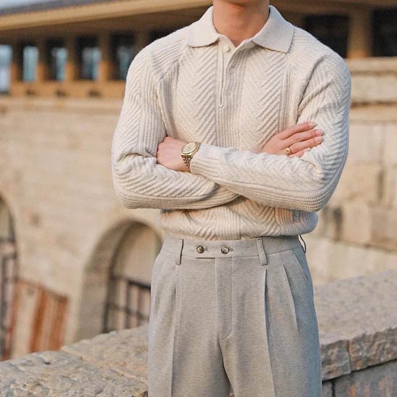 Andreas Vela - Knitted Polo - OPLX - Atelier Opulence