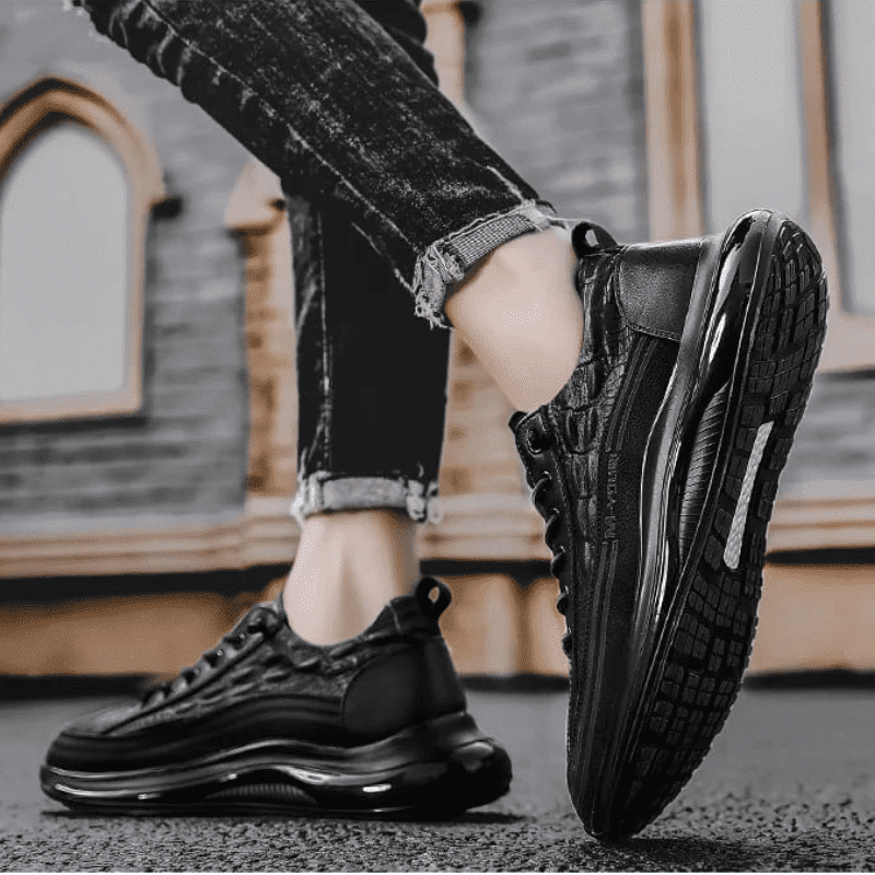 Baskets Homme Crocodile - OPLX - Atelier Opulence