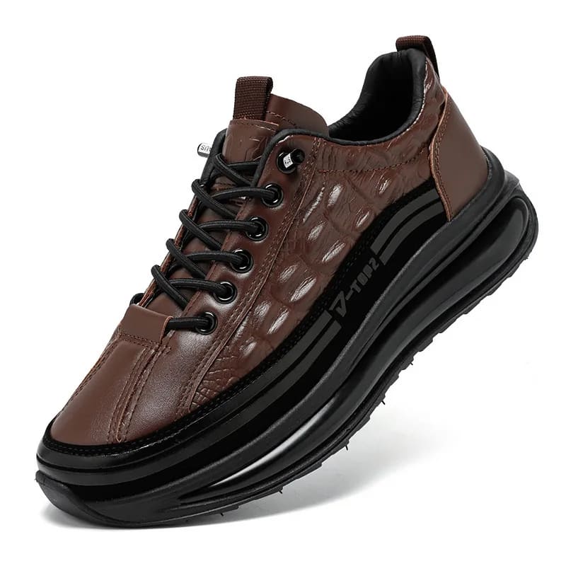 Baskets Homme Crocodile - OPLX - Atelier Opulence