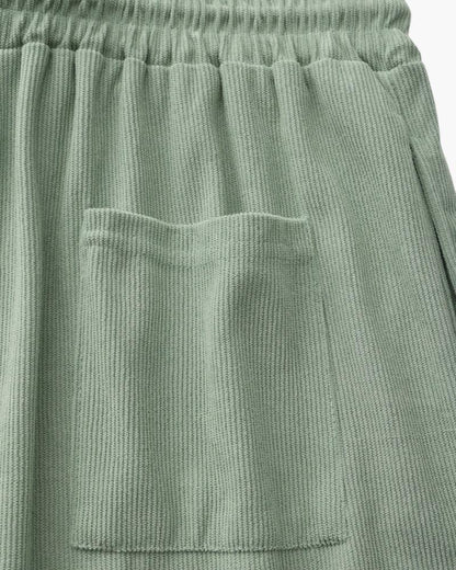Célian – Short côtelé bleu ciel - OPLX - Atelier Opulence
