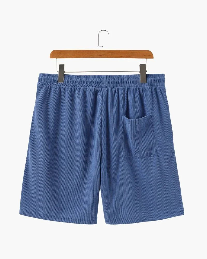 Célian – Short côtelé bleu ciel - OPLX - Atelier Opulence