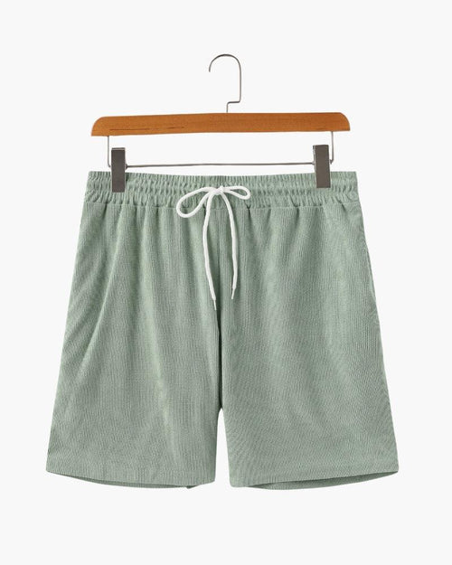 Célian – Short côtelé bleu ciel - OPLX - Atelier Opulence