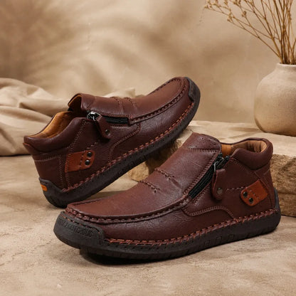 Louis™ - Chaussures en cuir faites à la main, alliant confort et caractère