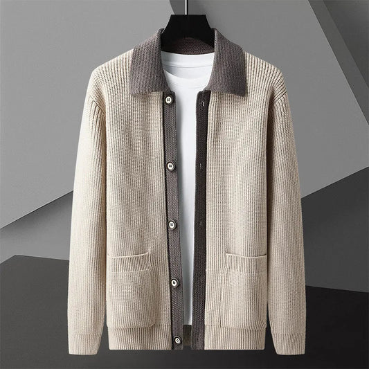 The Matteo Contrast Cardigan