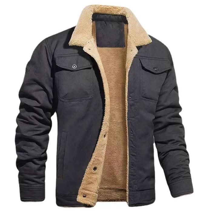 Men’s Borg-Lined Trucker Jacket