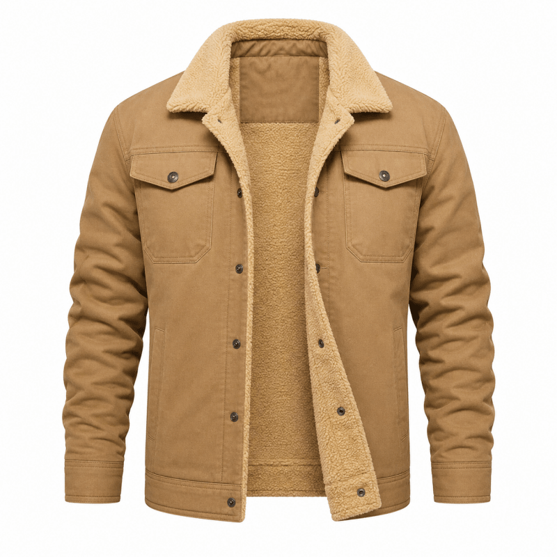 Men’s Borg-Lined Trucker Jacket