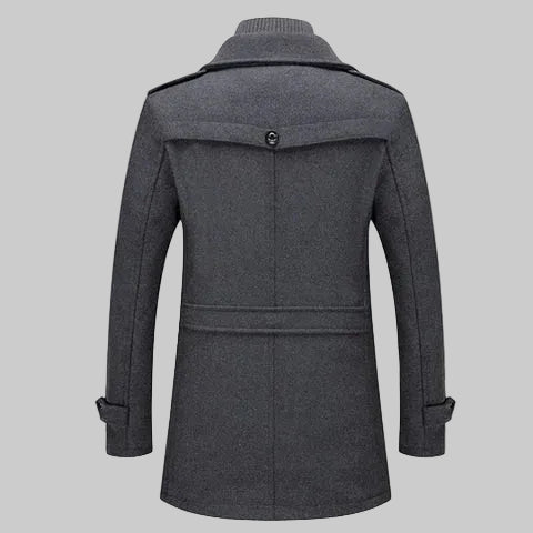 Peaky • Men’s Button-Front Overcoat