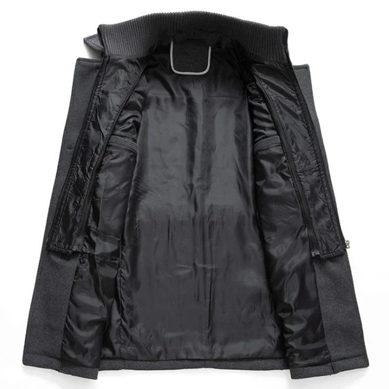 Peaky • Men’s Button-Front Overcoat