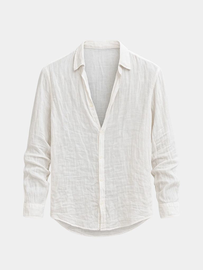 Mathis – Chemise d’Été en Lin Naturel - OPLX - Atelier Opulence