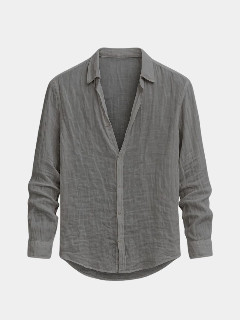 Mathis – Chemise d’Été en Lin Naturel - OPLX - Atelier Opulence