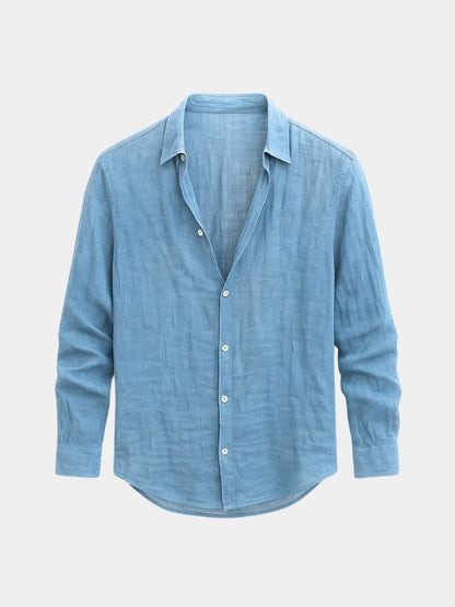 Mathis – Chemise d’Été en Lin Naturel - OPLX - Atelier Opulence
