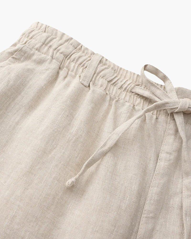 Riviera – Short en lin à coupe ample - OPLX - Atelier Opulence