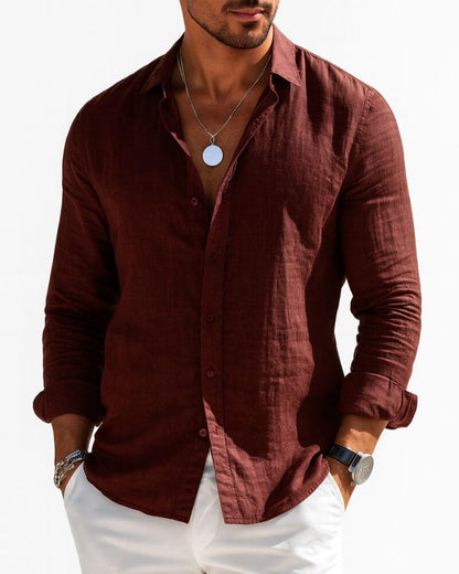 Théo - Chemise élégance naturelle - OPLX - Atelier Opulence