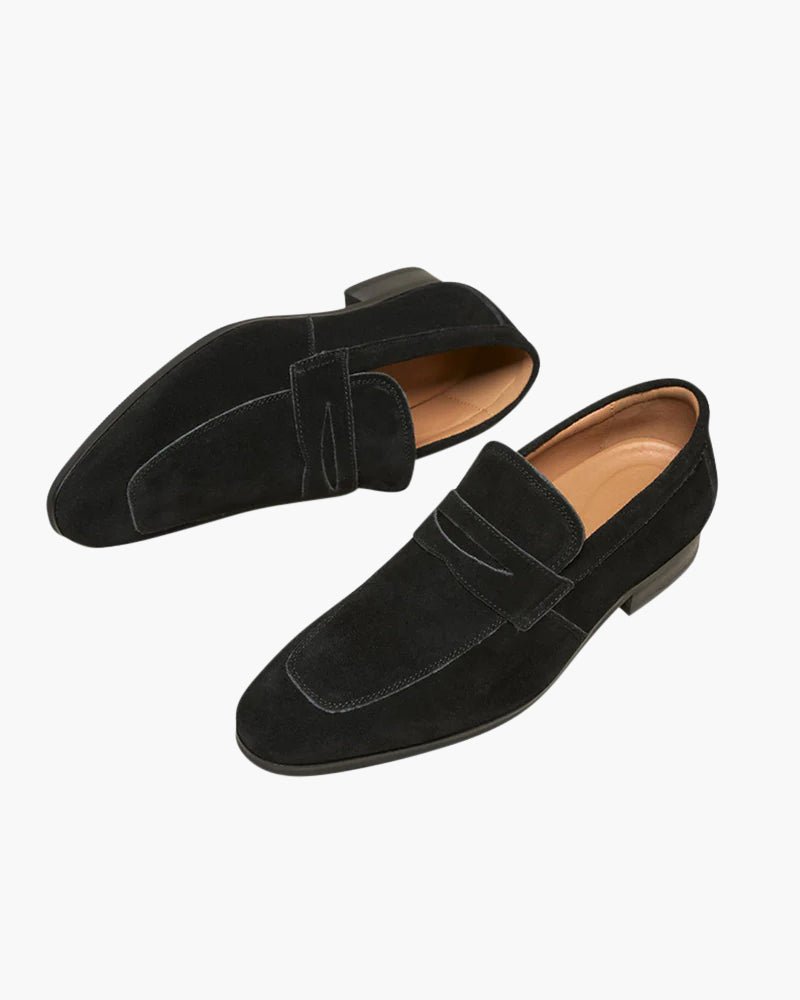 Turenne - Mocassins Penny en Daim - OPLX - Atelier Opulence