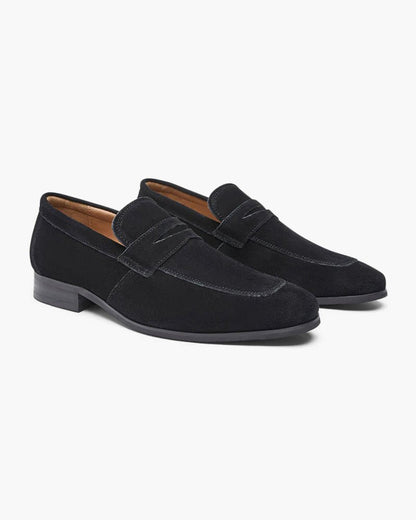 Turenne - Mocassins Penny en Daim - OPLX - Atelier Opulence
