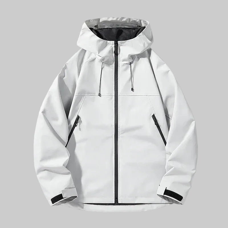 Men’s Hooded Zip-Up Jacket with Zipped Pockets – Westbrook