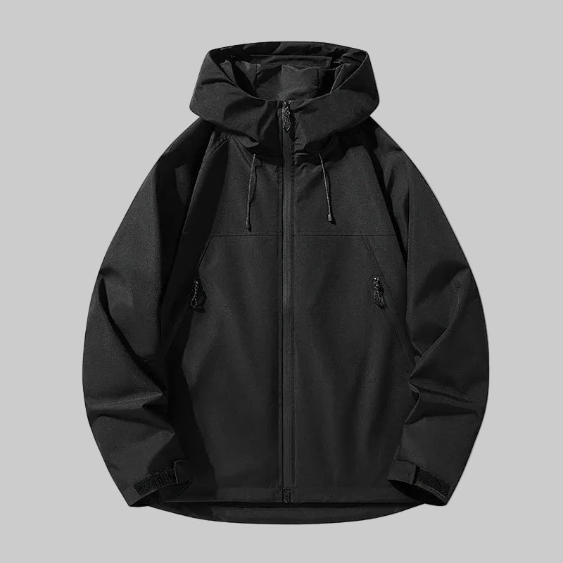 Men’s Hooded Zip-Up Jacket with Zipped Pockets – Westbrook